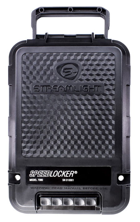 Streamlight 59000 SpeedLocker Black High-Impact Polypropylene