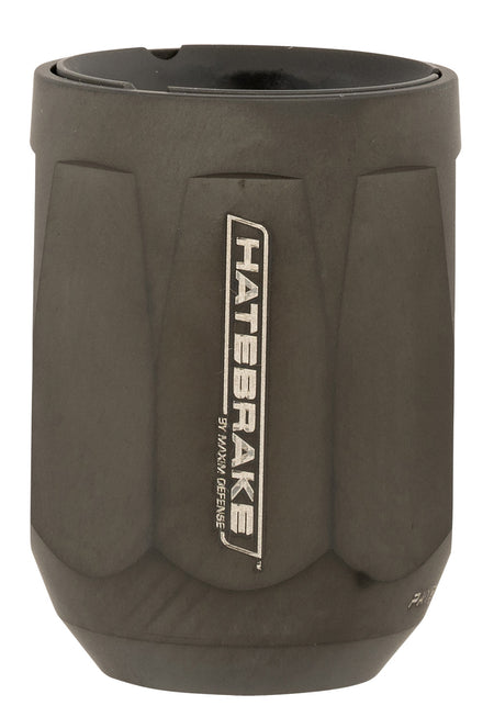 Maxim Defense MXM47709 Hate Brake 30 Cal (7.62mm), 5/8"-24 tpi, 1.50" D Black DLC Stainless Steel