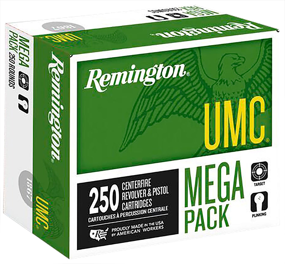 Remington UMC 9mm Luger 115gr FMJ Ammo