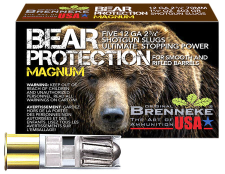 Brenneke Bear Protection Magnum 12 Gauge 2.75 in 1-3/8 oz Slug