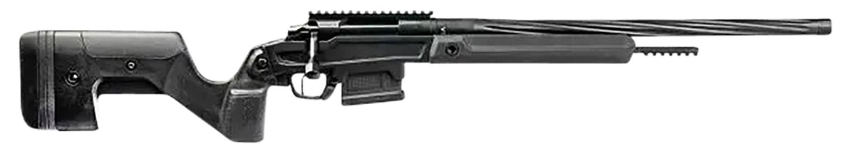Stag Arms SABR01020002 Pursuit 6.5 Creedmoor 5+1 20" Threaded/Fluted Sporter Barrel, Black, OEM Hybrid Hunter Stock, TriggerTech Trigger, 20 MOA Scope Mount