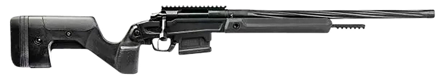Stag Arms SABR01020002 Pursuit 6.5 Creedmoor 5+1 20" Threaded/Fluted Sporter Barrel, Black, OEM Hybrid Hunter Stock, TriggerTech Trigger, 20 MOA Scope Mount