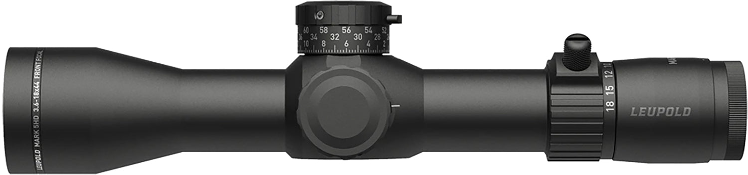 Leupold 182944 Mark 5HD Matte Black 3.6-18x44mm, 35mm Tube FFP PR2 MOA Reticle