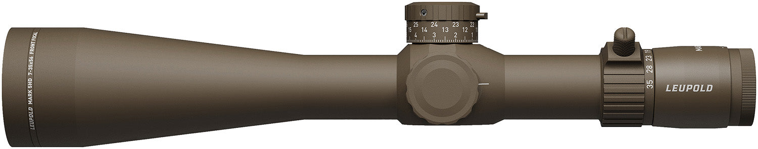 Leupold 185073 Mark 5HD Flat Dark Earth 7-35x56mm, 35mm Tube, FFP PR2 MIL Reticle