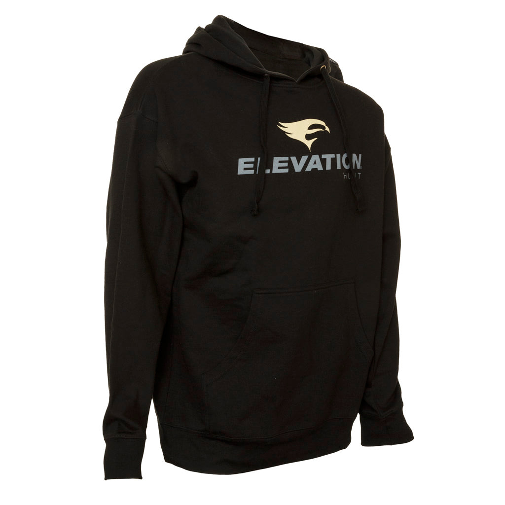 Elevation TOPO Hoody Black Large