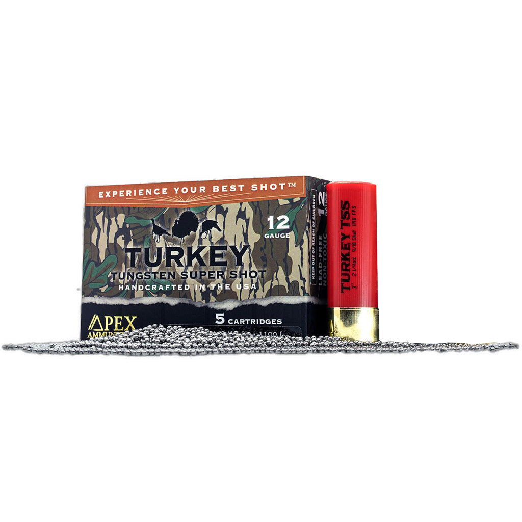 Apex Turkey TSS Greenleaf 12 Gauge 3 in 2-1/4 oz #9 / 10