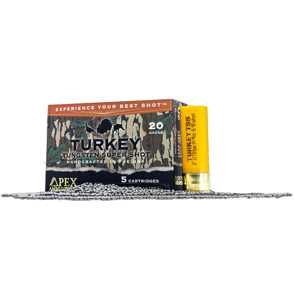 Apex Turkey TSS Greenleaf 20 Gauge 3 in 1-5/8 oz #9 / 10
