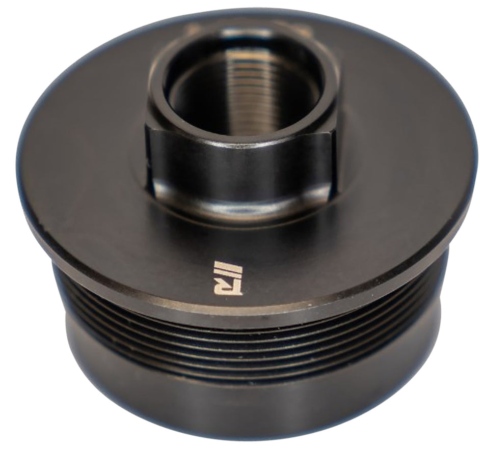 Rugged Suppressors DTM003 Universal Direct Thread Mount 3/4"-24 tpi, Black, Fits 1.375"-24 tpi Tube Threads