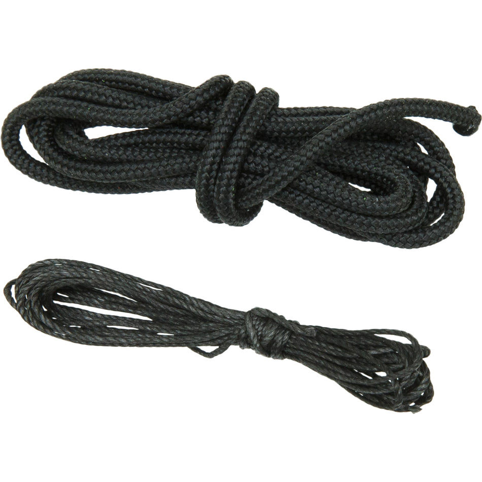 October Mountain Loop & Serving String Repair Kit Black 3ft/6ft