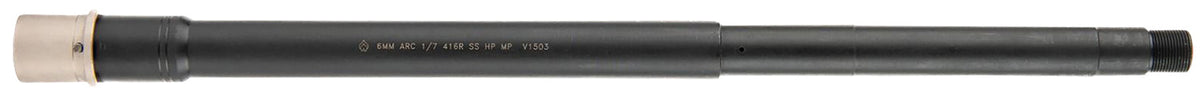 Ballistic Advantage BABL6MM001PQ Premium Series 6mm ARC 16" Threaded SPR Profile, Midlength with Low Pro Gas Block, Black QPQ 4150 Chrome Moly Vanadium Steel, Fits AR-15