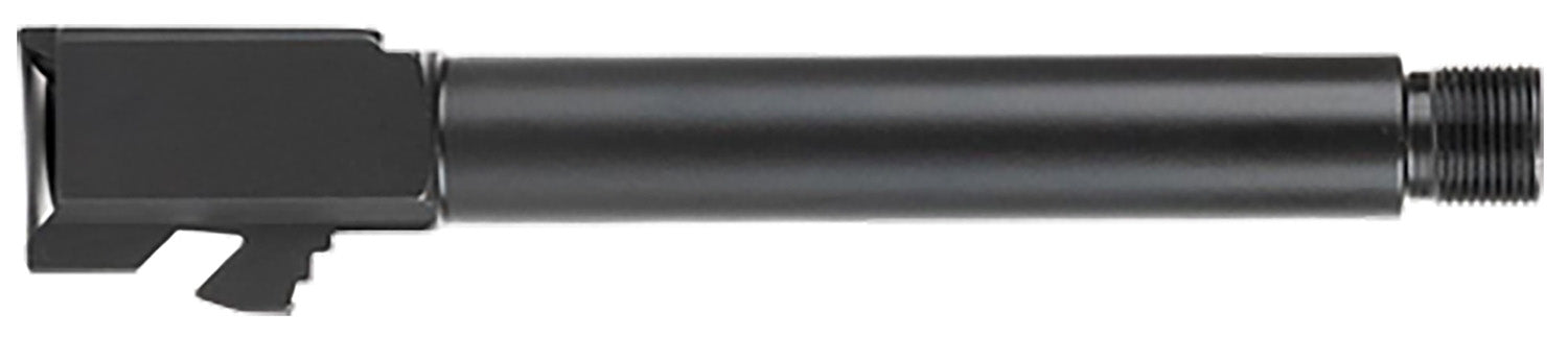 Ballistic Advantage BAPSG195T1Q Premium Series 9mm Luger Fits Glock 19 Gen 3-5 Threaded Black QPQ Stainless Steel