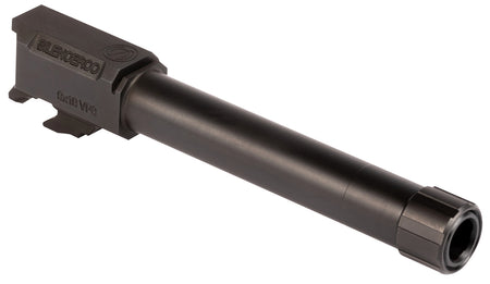 SilencerCo AC1549 Threaded Barrel 4.50" 9mm Luger, Black Nitride Stainless Steel, Fits HK VP9