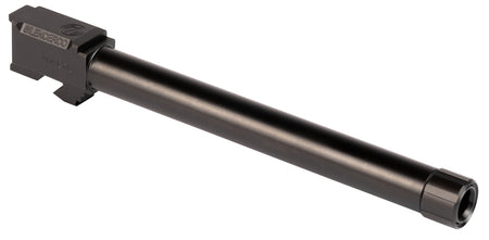 SilencerCo AC861 Threaded Barrel 6.50" 9mm Luger, Black Nitride Stainless Steel, Fits Glock 17L