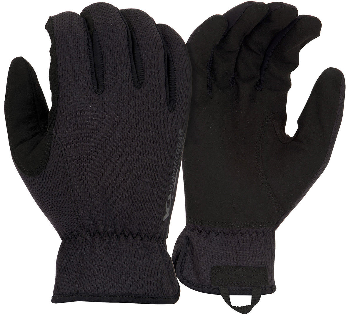 Pyramex VGTG20BL Operator Gloves Medium-Duty Brown Synthetic Leather Large