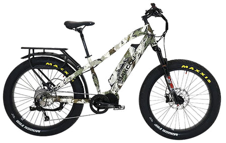 Bakcou E-bikes BMKCB25 Mule Kings XK7 18" w/Stand Over Height of 29.50" Frame, Shimano Alivio Hill-Climbing 9 Speed Bafang M620 Ultra Motor, 35+ mph Speed 679628564067