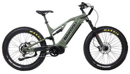 Bakcou E-bikes BSCJ19G21 Scout Jager Matte Army Green 19" Frame, Rohloff E-14 (500/14) Speed Hub BafangUltra Mid-Drive Motor 061916588085