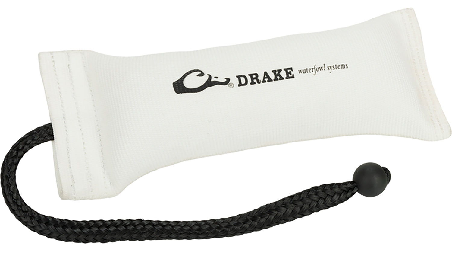 Drake Waterfowl GD3000WHT Firehose Bumper White Polyester 12" Large