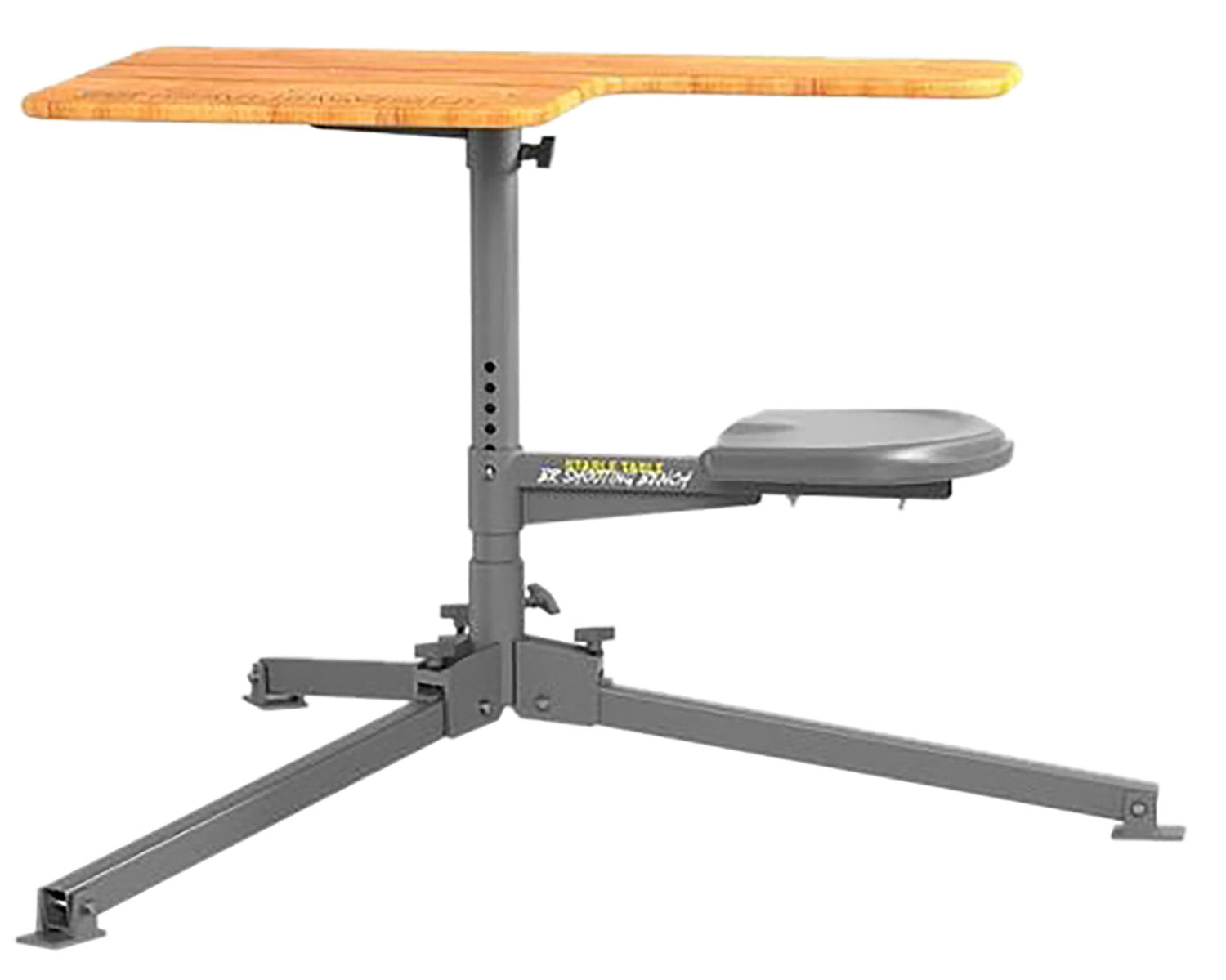 Caldwell 3005251 Stable Table Shooting Bench Laminated Wood – Black Basin