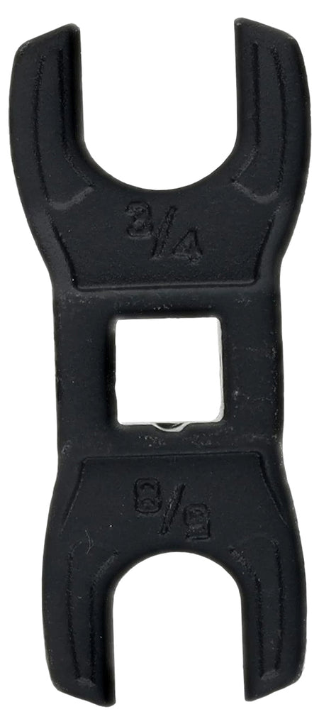 Wheeler 1199465 Muzzle Device & Buffer Tube Crowfoot Wrench Black Steel
