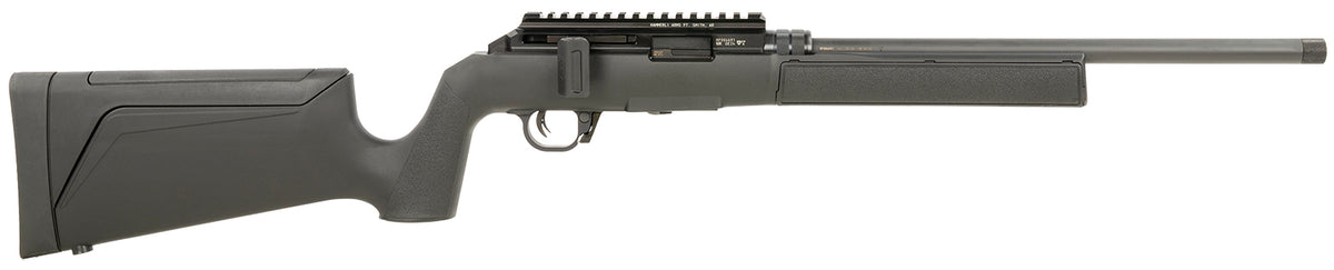 Hammerli Arms 5800000 Force B1 22 LR 10+1 16.10" Matte Black Threaded Barrel, Black Picatinny Rail Steel Receiver, Black Synthetic Adj All Weather Stock