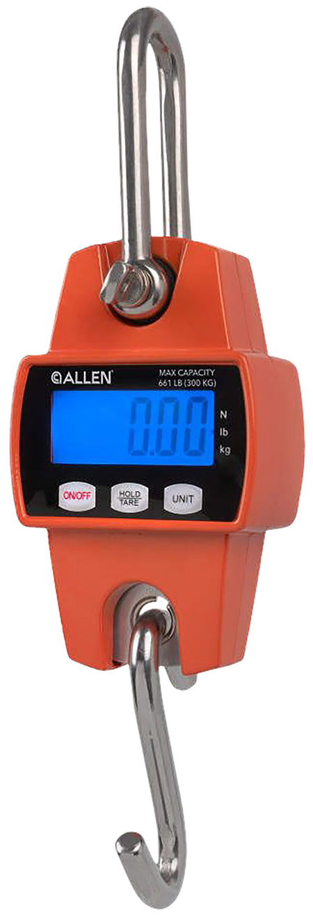 Allen 7253 Digital Game Scale Orange Stainless Steel 026509076452