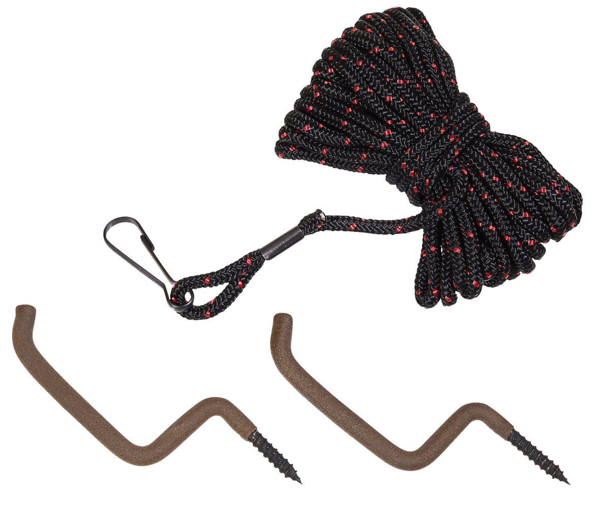 Allen 54 Bow & Gun Rope Treestand Black/Red 20' Long Includes 2 Hangers 026509000549
