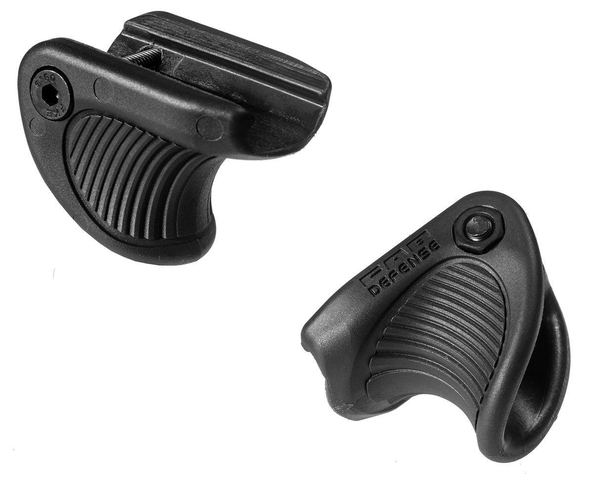FAB Defense FXVTSB VTS Grip Position Versatile/Handstop Tactical Support Black