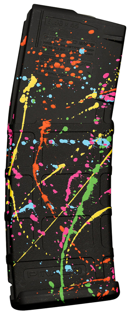 Weapon Works 228049 PMAG GEN M2 MOE 30rd 5.56x45mm NATO Splatter Polymer Fits AR-15
