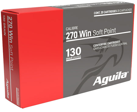 Aguila .270 Winchester 130gr InterLock BTSP Ammo