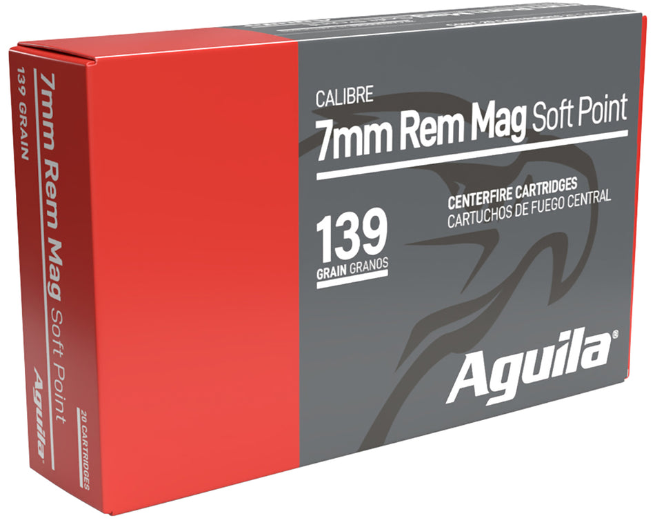 Aguila 7mm Remington Mag 139gr InterLock BTSP Ammo