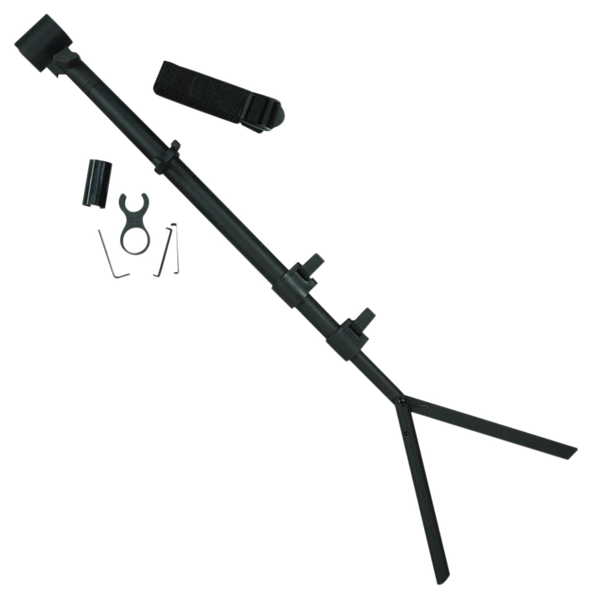 Hunters Specialties 00614 V-Pod Shooting Stick Fits 12 And 20 Gauge Shotguns Black