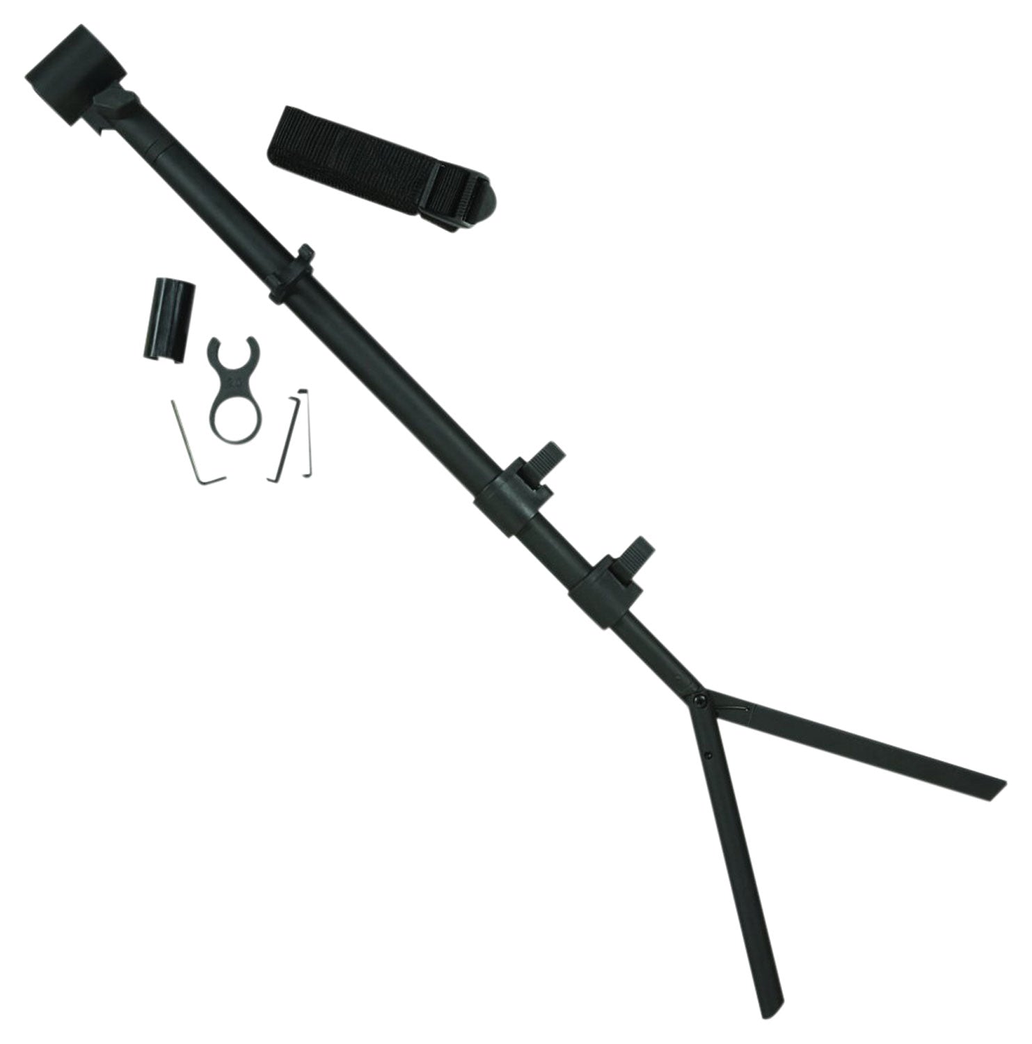 Hunters Specialties 00614 V-Pod Shooting Stick Fits 12 And 20 Gauge Shotguns Black