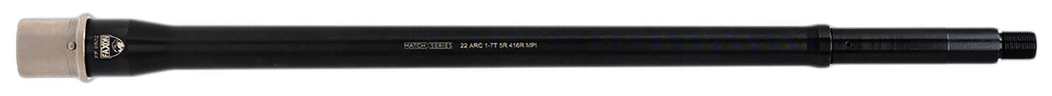 Faxon Firearms 15B22A7R16NGQ5RNP3 Gunner 22 ARC 16" Salt Bath Nitride 416-R Stainless Barrel