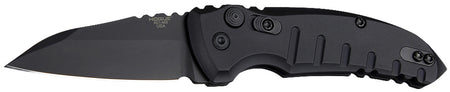 Hogue 24106 A01 2.75" Folding Wharncliffe Plain Black Cerakote 154CM SS Blade/Matte Black Aluminum Handle