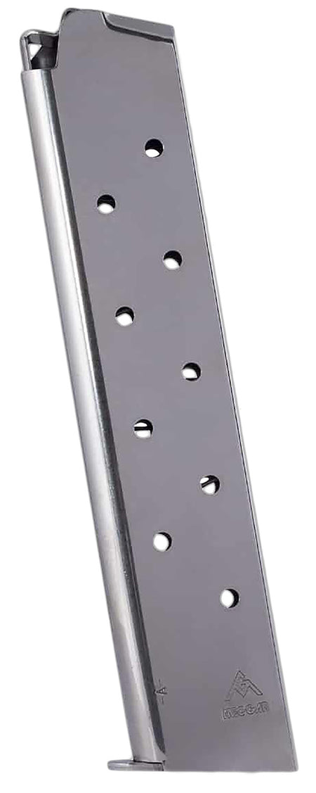 Mec-Gar MGCG4511N 1911 Government 11rd 45 ACP Nickel Carbon Steel
