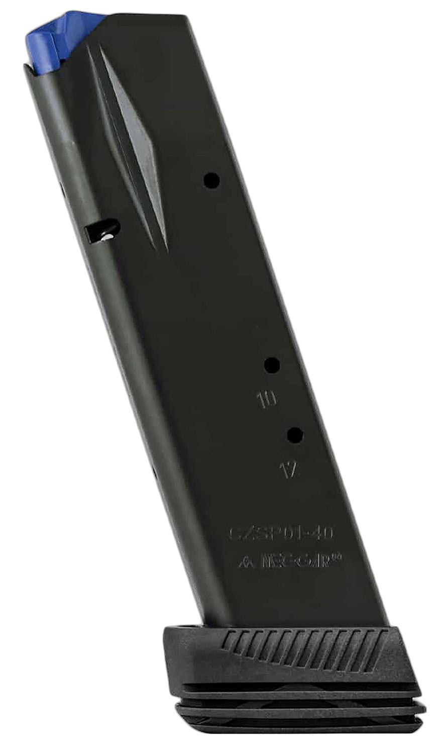 Mec-Gar MGCZ4014DPS 14rd 40 S&W Compatible w/ CZ 75B/85B/SP-01/Shadow/Shadow2 Black