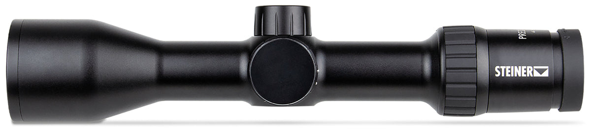 Steiner 8777 Predator Black 4-16x 44mm, 30mm Tube, Illuminated Ballistic E3 Reticle