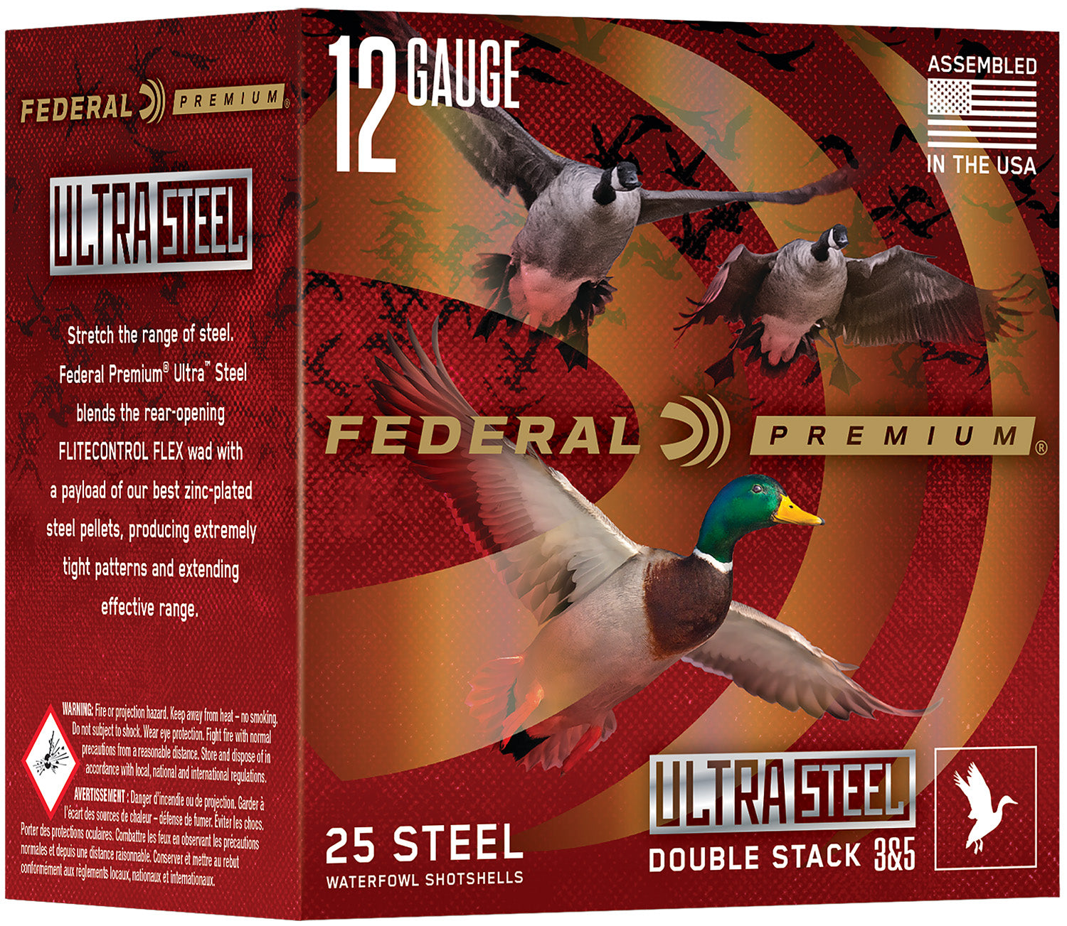 Federal Ultra Steel 12 Gauge 3 in 1-1/4 oz BB