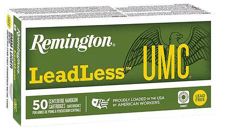 Remington 9mm Luger / Parabellum UMC Leadless 100gr Solid Ammo