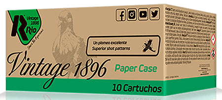 Rio Vintage 1896 Paper Flyer 12 Gauge 2 3/4" #8 Shot