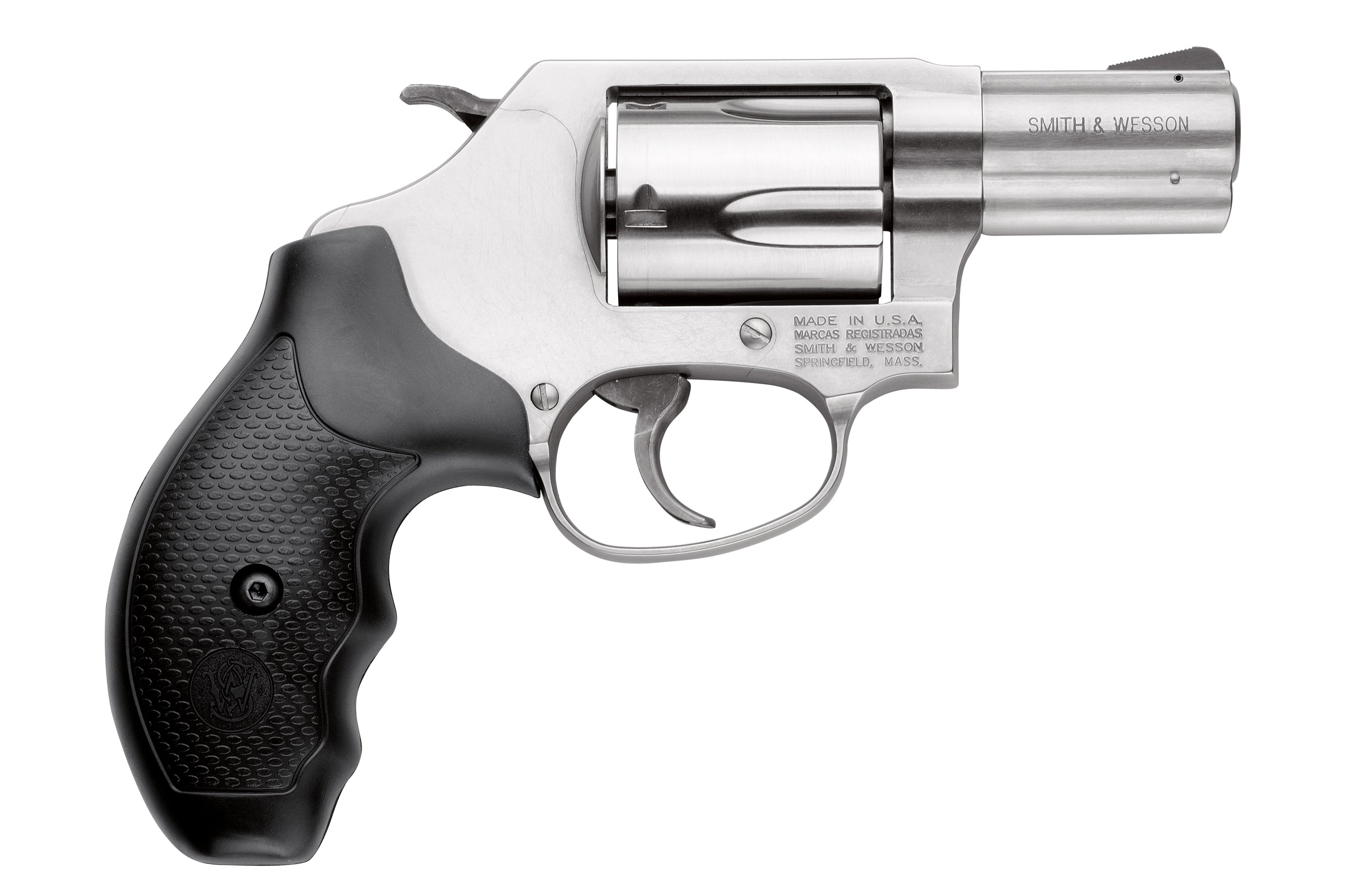 Smith & Wesson 162420 Model 60 357 Mag or 38 S&W Spl +P 5 Shot 2.12" Stainless Steel Barrel/Cylinder, Satin Finish Stainless Steel J-Frame, Exposed Hammer