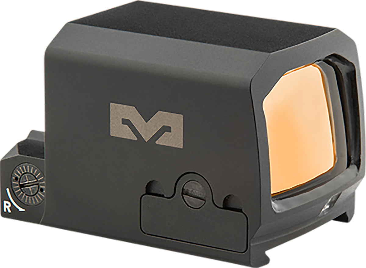 Meprolight USA 901141272 MPO PRO-F Black 1x, 3 MOA/33 MOA 3 MOA Red Dot/33 MOA Red Bullseye/Ring Multi Reticle Reticle