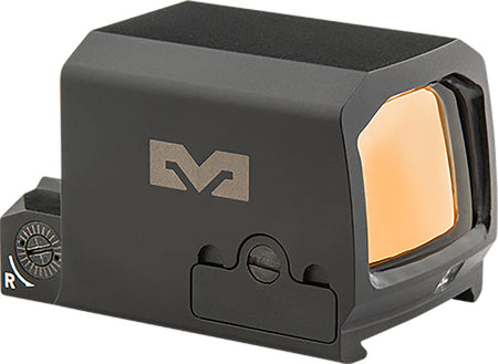 Meprolight USA 901141272 MPO PRO-F Black 1x, 3 MOA/33 MOA 3 MOA Red Dot/33 MOA Red Bullseye/Ring Multi Reticle Reticle