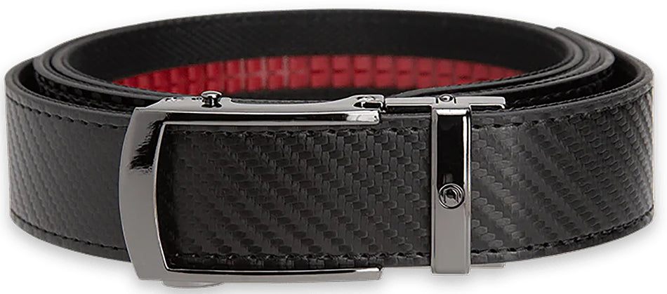 Team Nexbelt Operating PCS5772 EDC Black Leather 1.375" Wide Buckle Closure