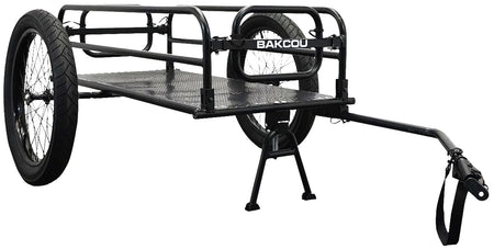 Bakcou E-bikes AFCT Cargo EBike Trailer Includes Kickstand Black 70" 9501137819110