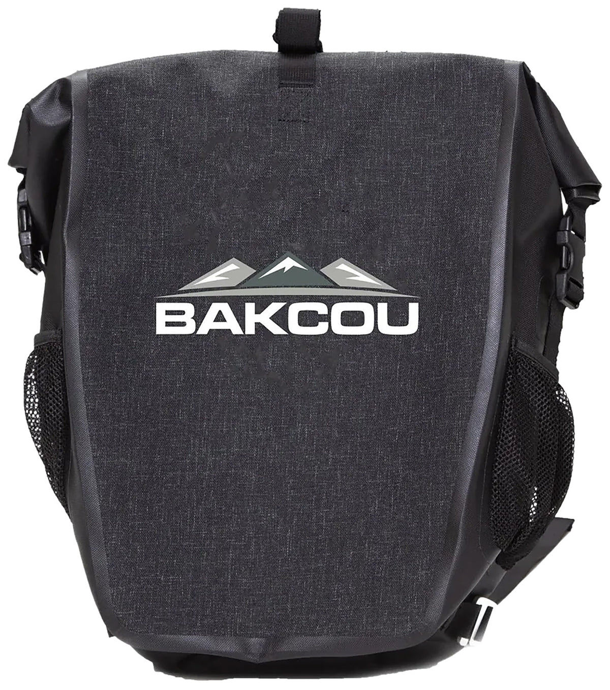 Bakcou E-bikes APB Pannier Bag Black Heavy Canvas Fabric 2 Bags 9502623834594