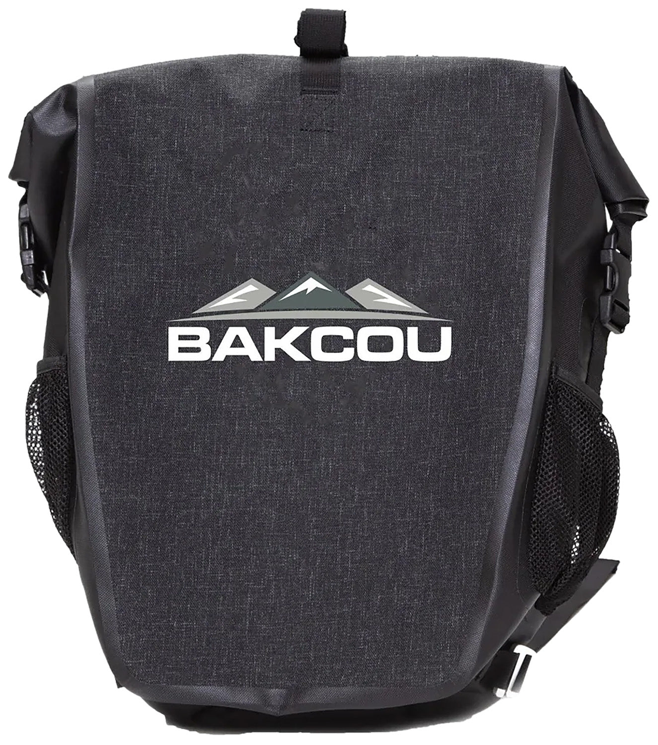 Bakcou E-bikes APB Pannier Bag Black Heavy Canvas Fabric 2 Bags 9502623834594