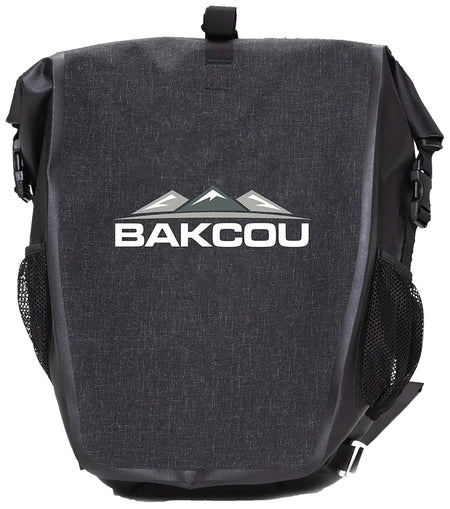 Bakcou E-bikes APB Pannier Bag Black Heavy Canvas Fabric 2 Bags 9502623834594