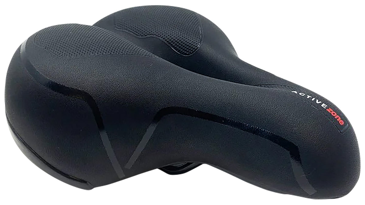 Bakcou E-bikes AOBS Comfort Seat Universal Fit Black Faux Leather Oversized 9502991554292