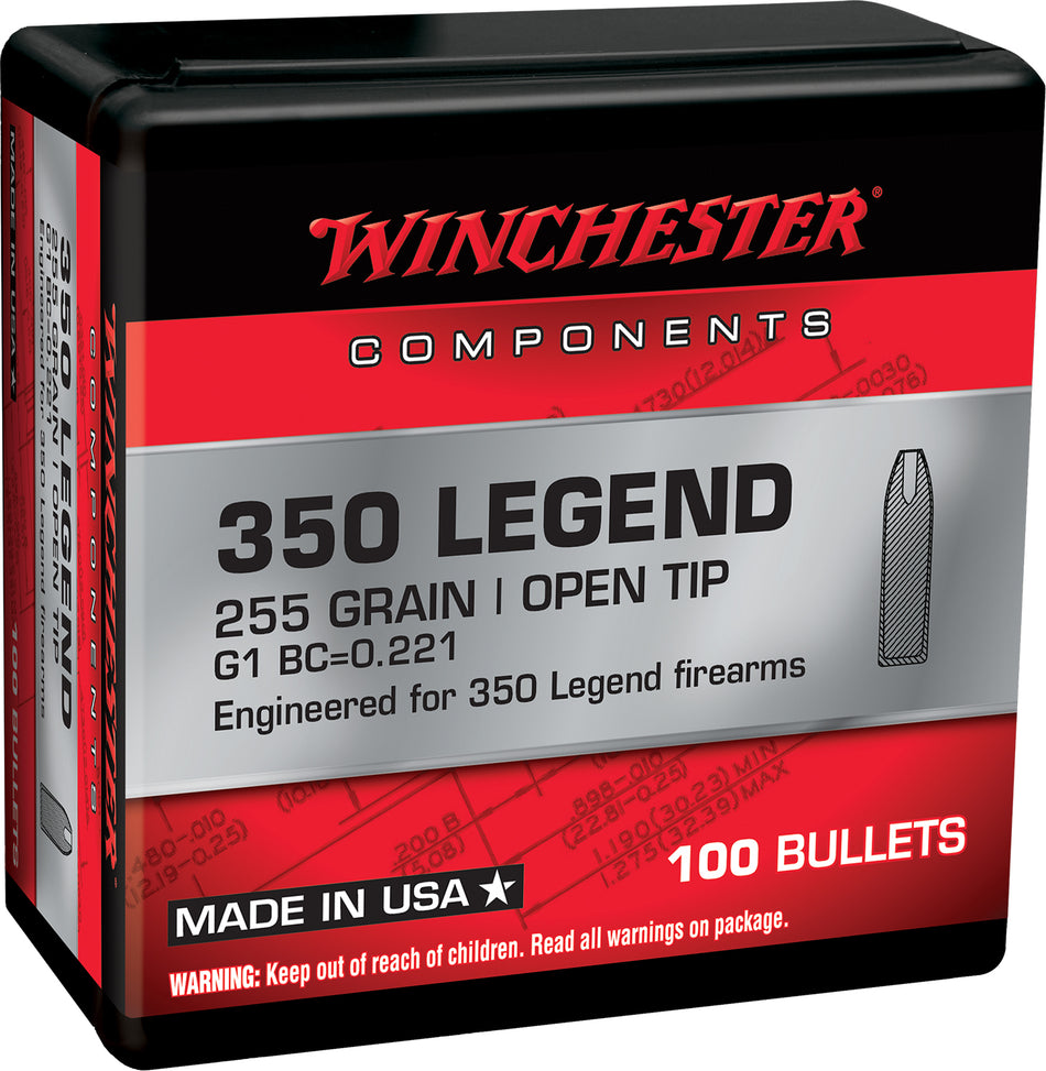 Winchester .350 Legend Components 255gr OTM Ammo